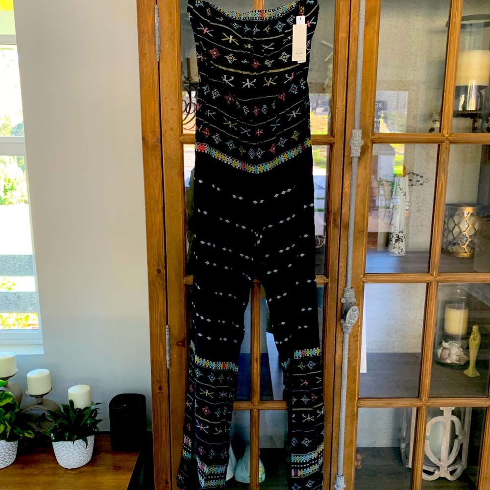 Cynthia Vincent Strapless Romper